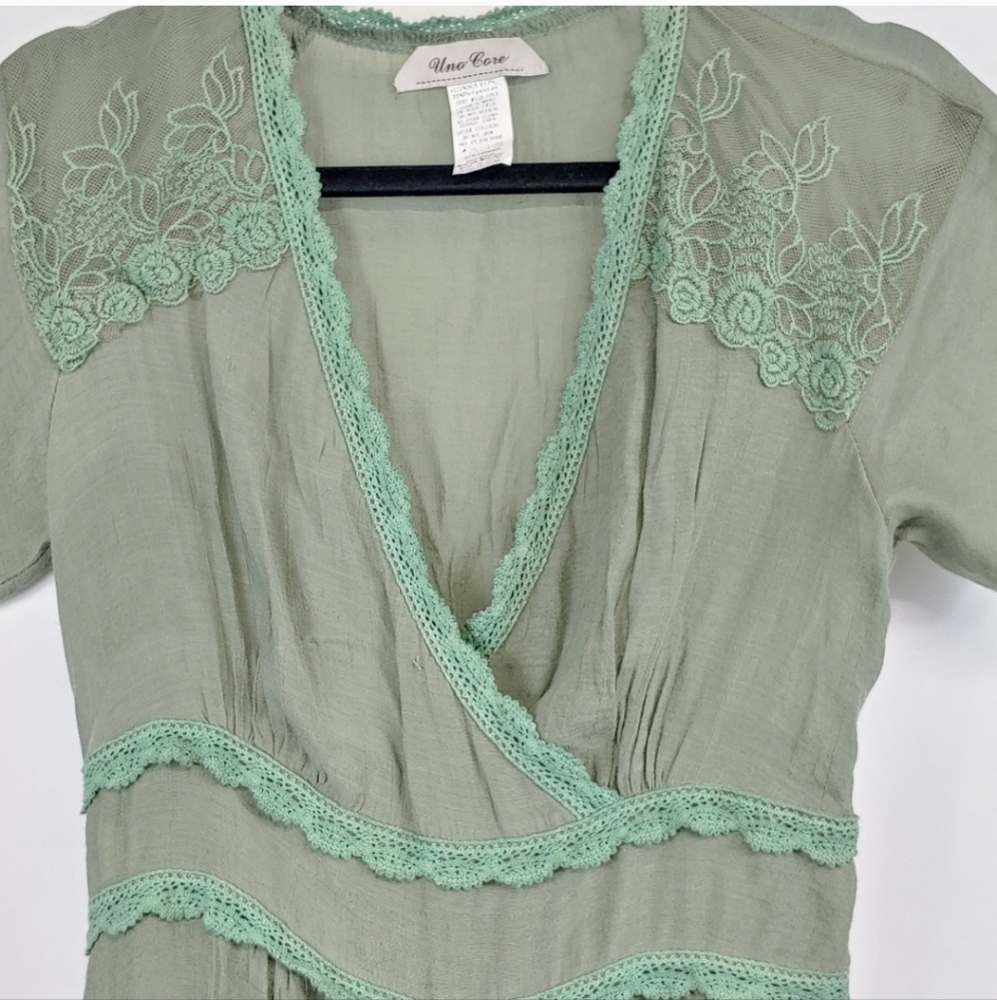 Uno Care Short Sleeve Shirt Blouse - Picture 3 of 4